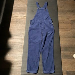 Pacsun Estate Blue Corduroy Overalls